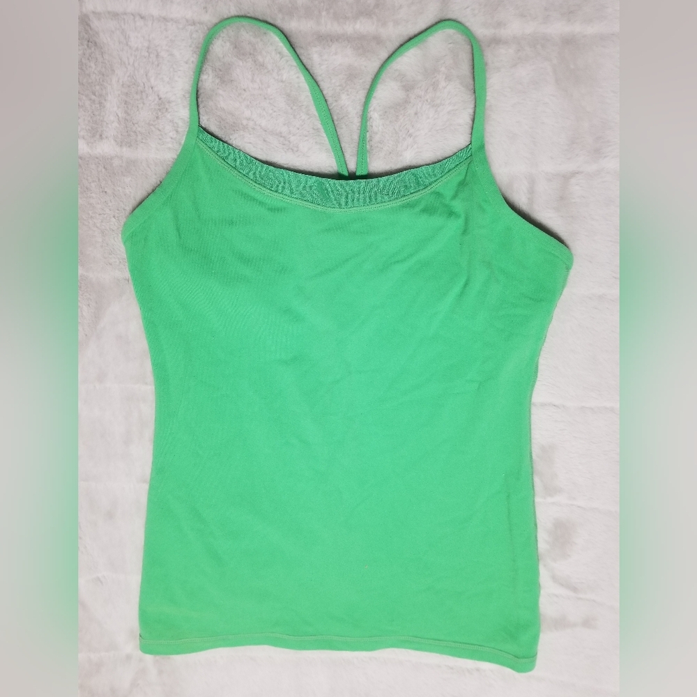 Lululemon Athletica Green Tank Top Size 8